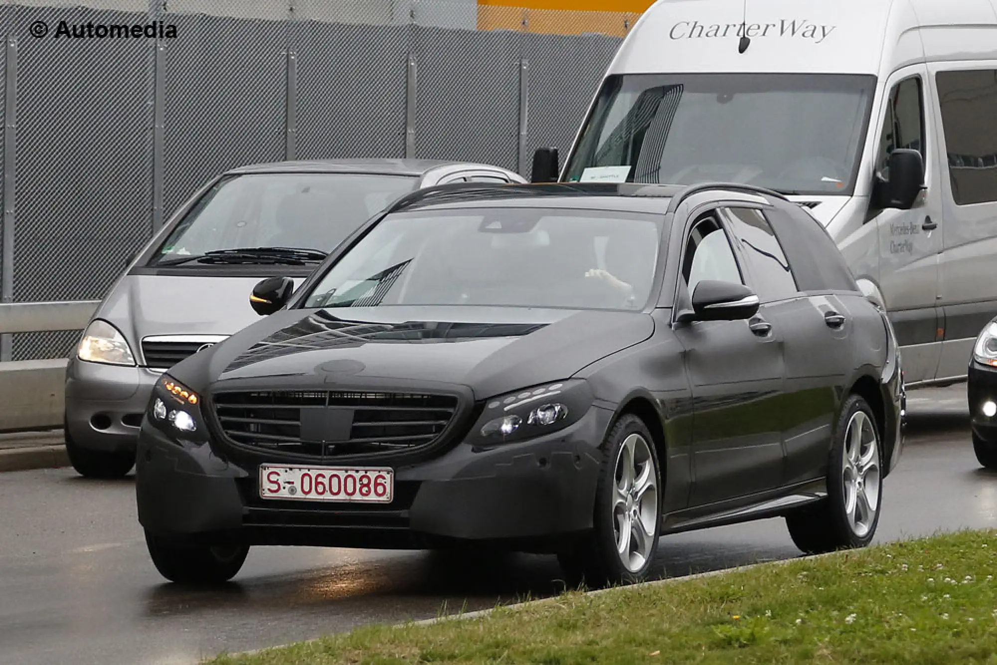 Mercedes Classe C Estate - Foto spia 27-09-2013 - 1