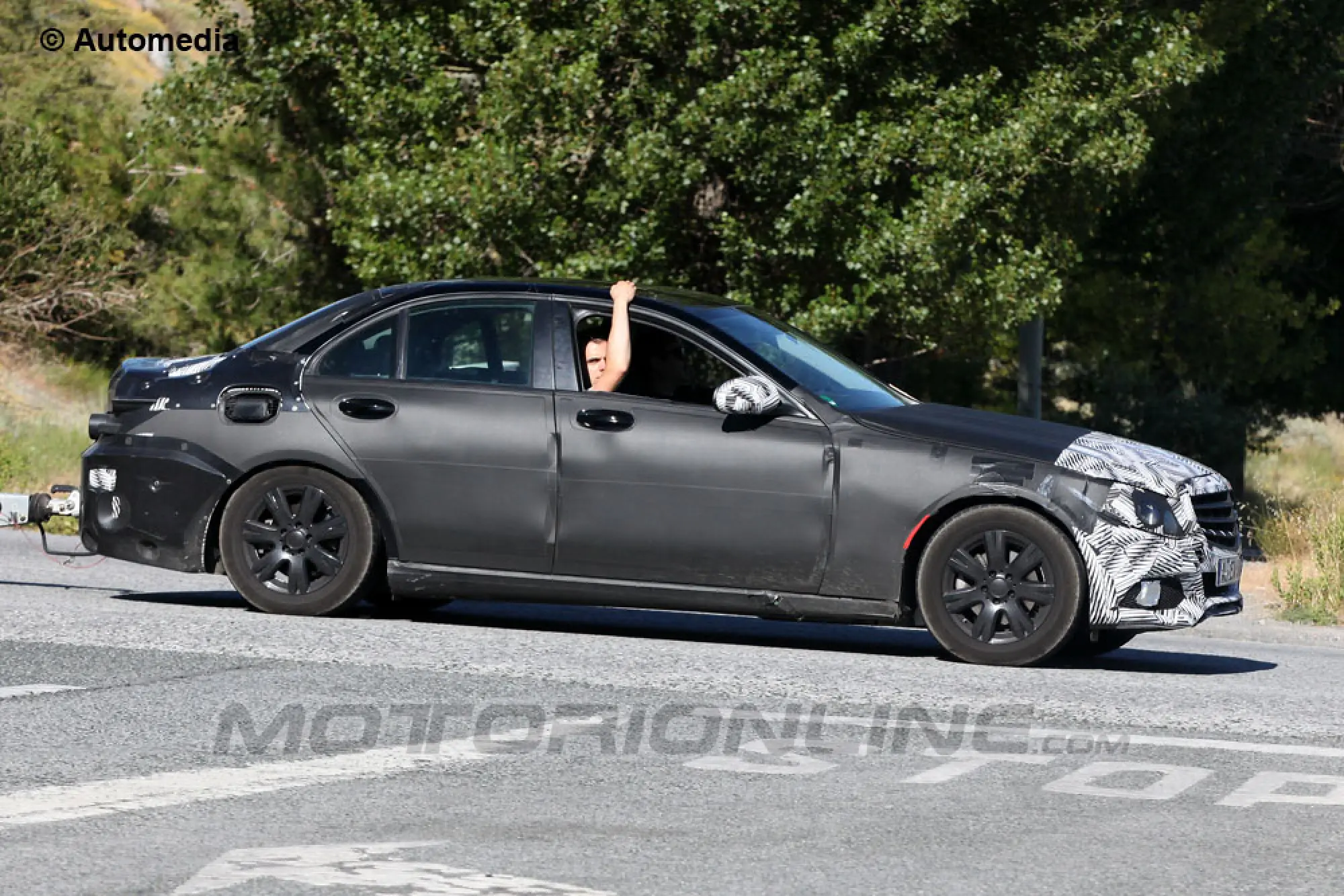 Mercedes Classe C - Foto spia 03-08-2013 - 4