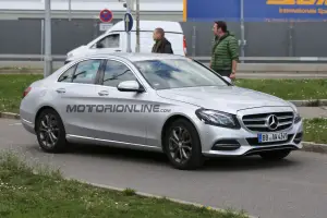 Mercedes Classe C MY 2018 - Foto spia 08-04-2016