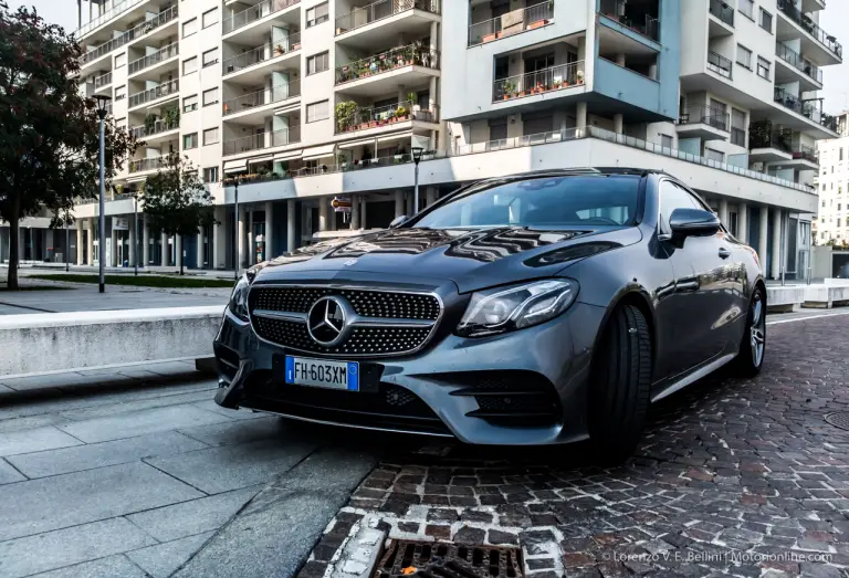 Mercedes Classe E 220d Coupe - Prova su Strada 2018 - 3