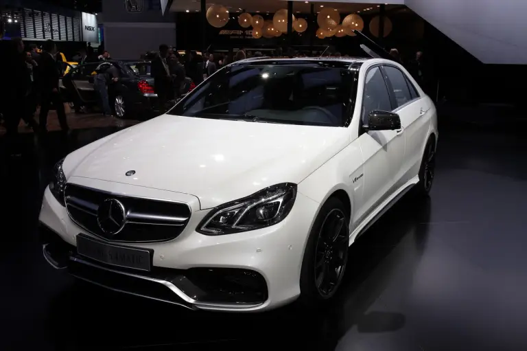 Mercedes Classe E 63 AMG - Salone di Detroit 2013 - 2