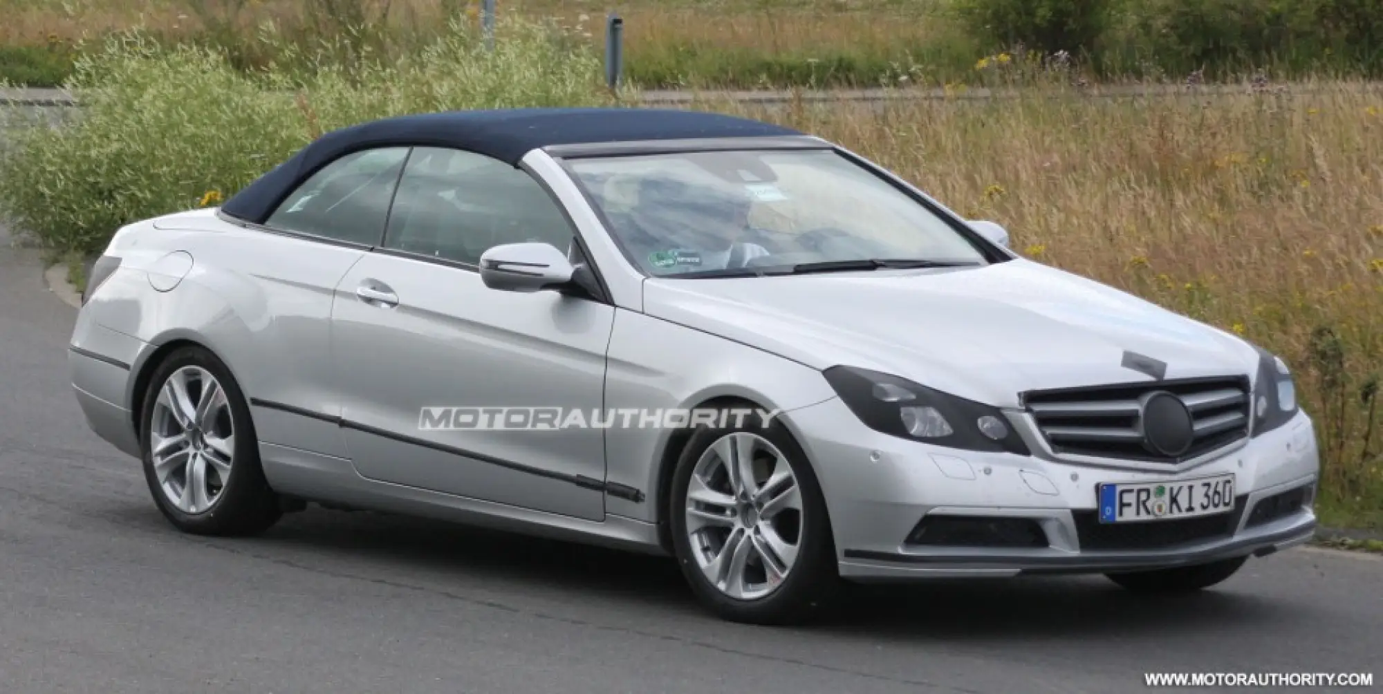 Foto spia Mercedes Classe E Cabrio - 3