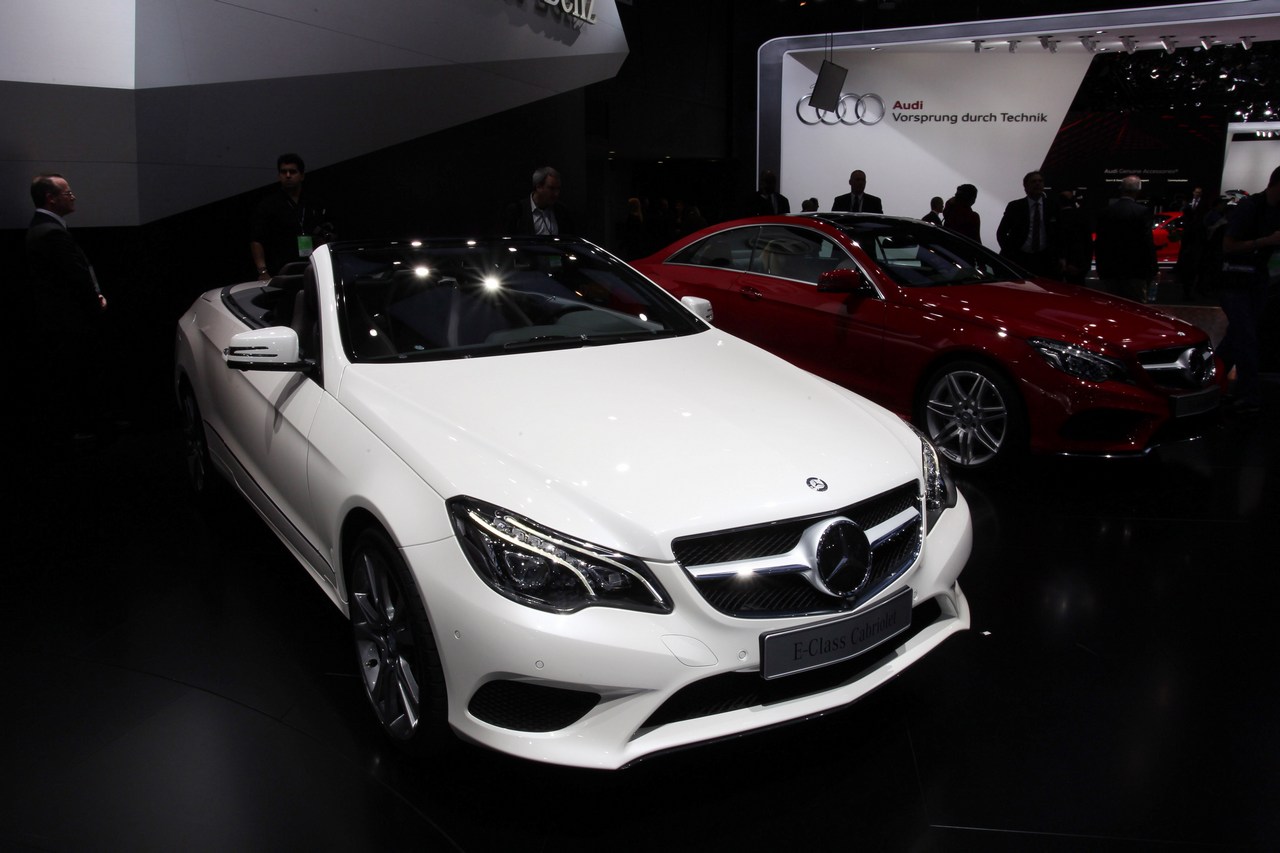 Mercedes Classe E Cabriolet - Salone di Detroit 2013 