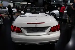 Mercedes Classe E Cabriolet - Salone di Detroit 2013 