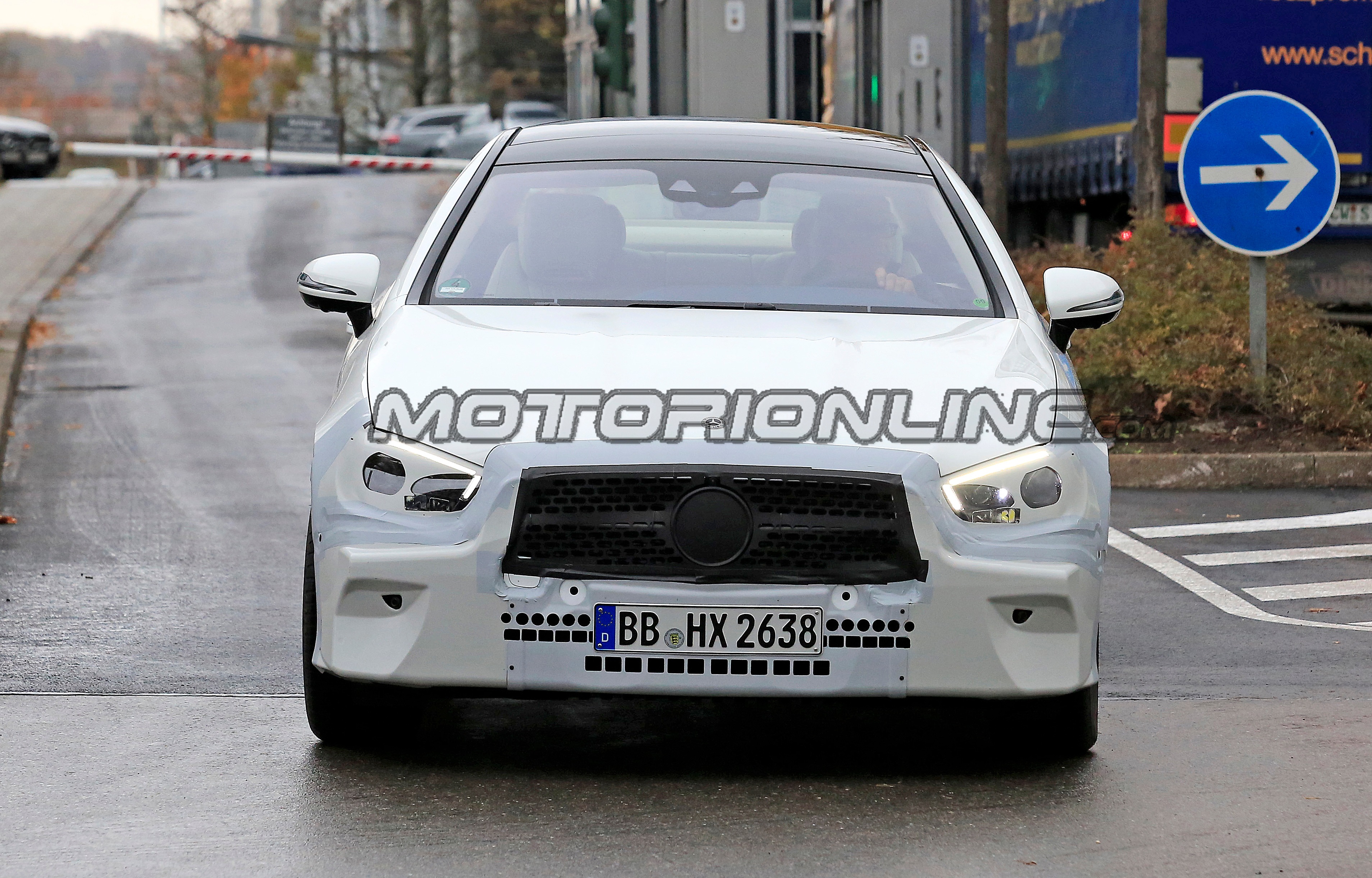 Mercedes Classe E Coupe 2019 - Foto spia 12-11-2018