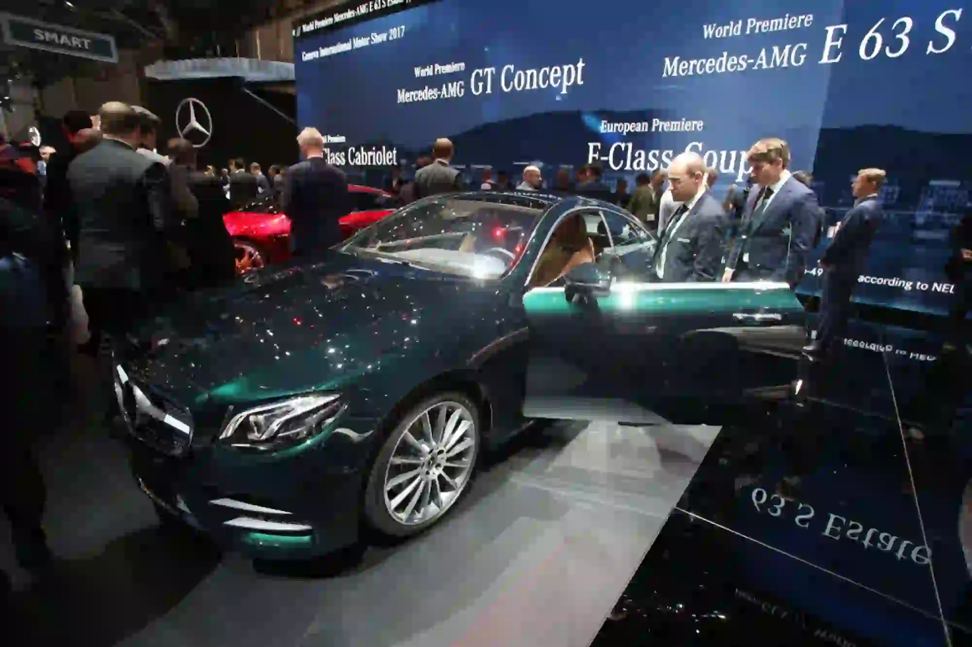 Mercedes Classe E Coupe Foto Live - Salone di Ginevra 2017 - 4