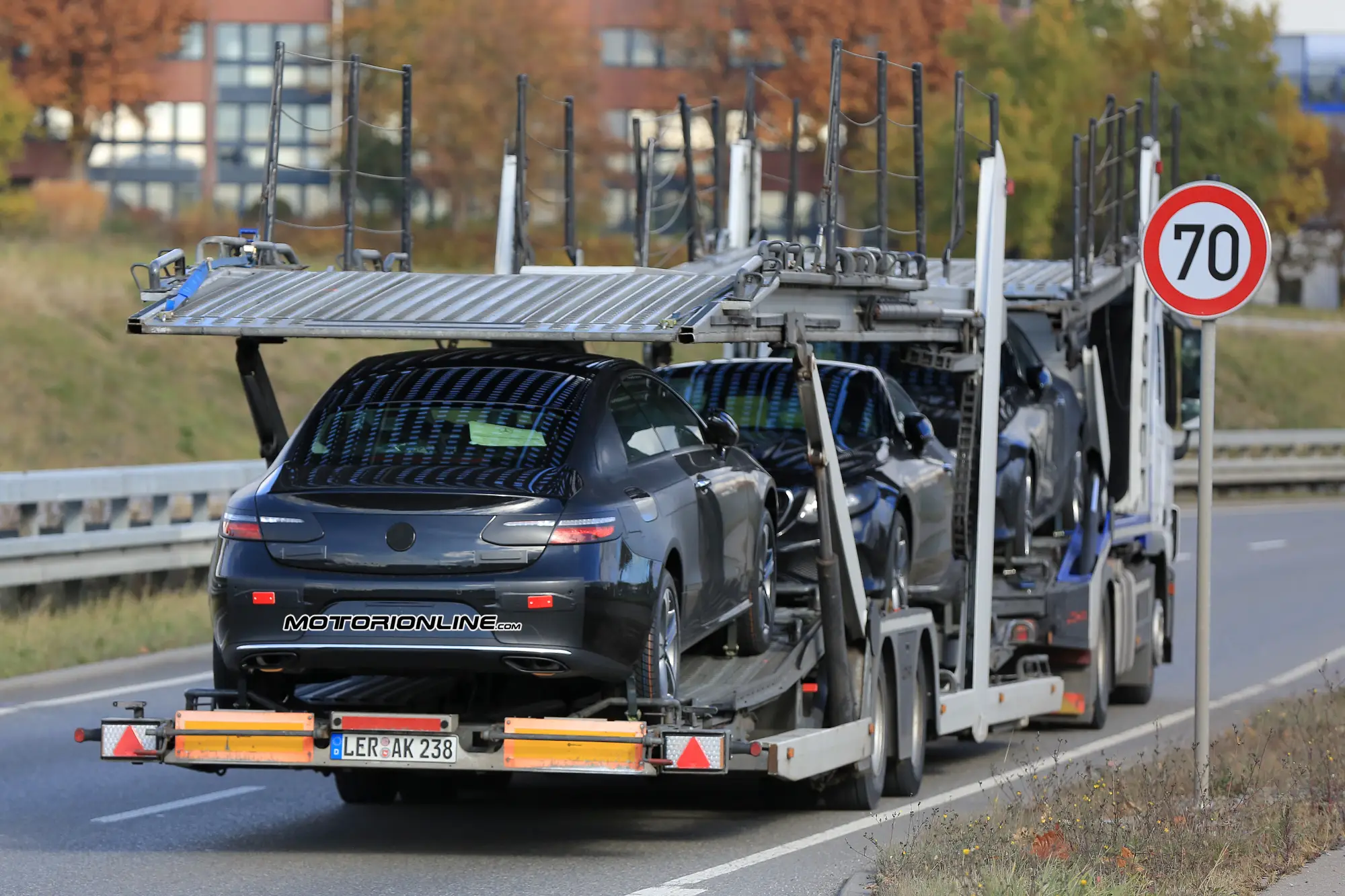 Mercedes Classe E Coupè MY 2018 foto spia 4 novembre 2016 - 9