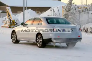 Mercedes Classe E facelift - foto spia 14-12-2018