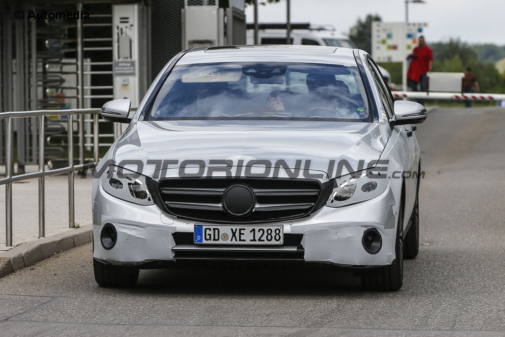 Mercedes Classe E MY 2017 - Foto spia 07-09-2015