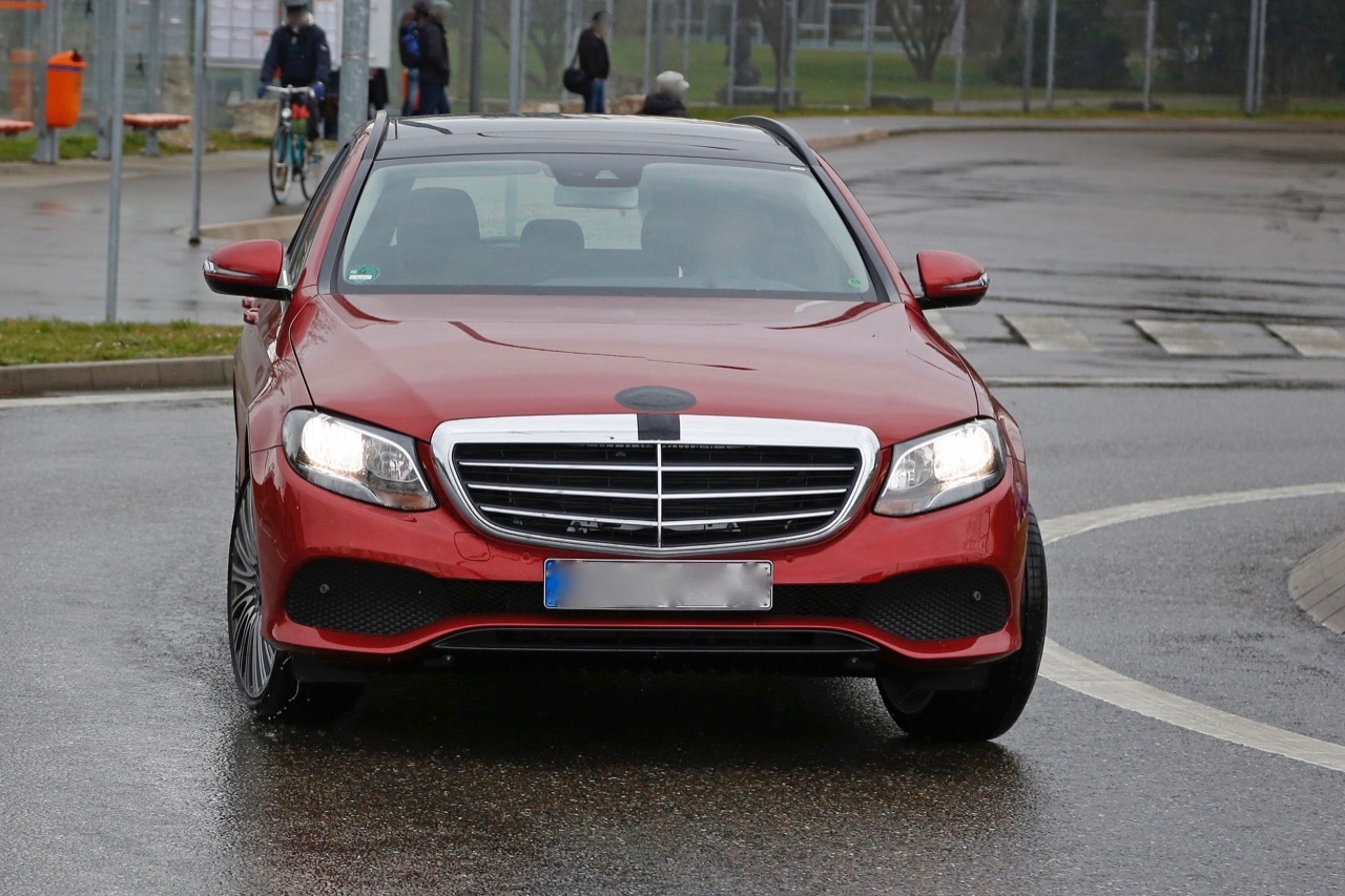 Mercedes Classe E MY 2017 - Foto spia 31-03-2016