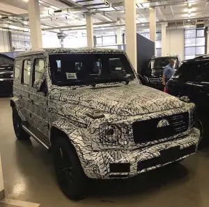 Mercedes Classe G 2018 - Foto leaked