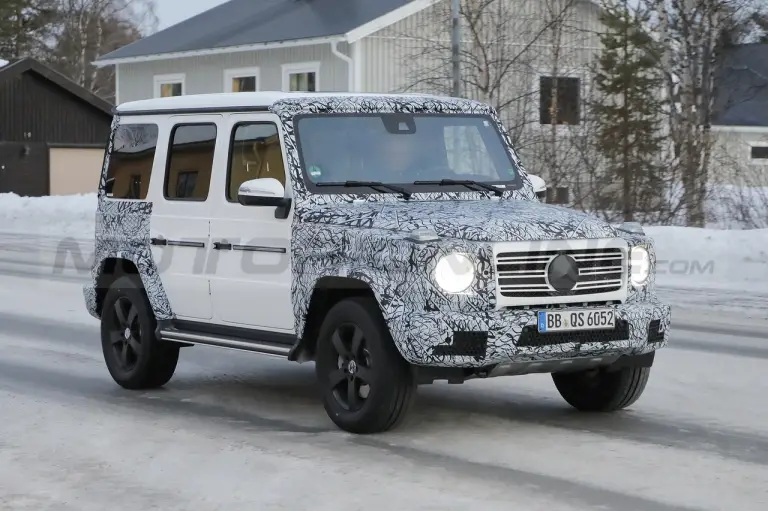 Mercedes Classe G 2023 - Foto Spia 26-01-2022 - 6