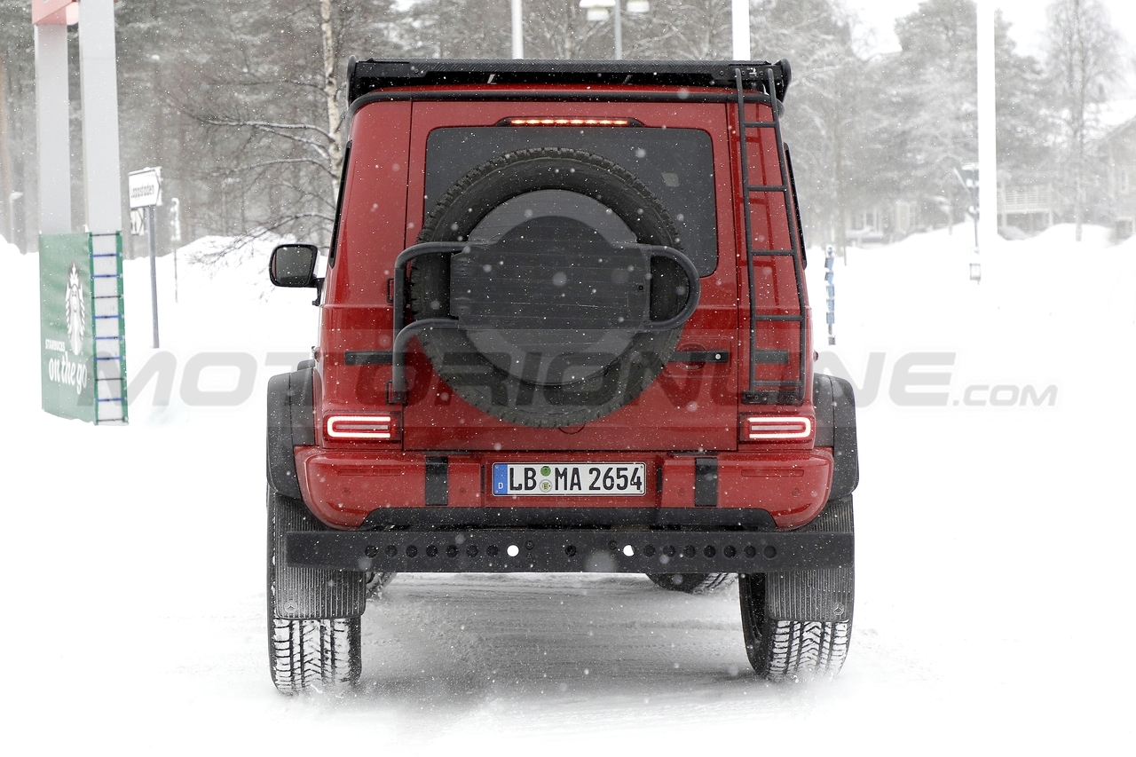 Mercedes Classe G 4×42 2023 - Foto Spia 25-02-2022