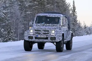 Mercedes Classe G 500 4×4 Pick Up foto spia 17 gennaio 2017 - 1