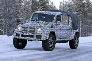Mercedes Classe G 500 4×4 Pick Up foto spia 17 gennaio 2017 - 2