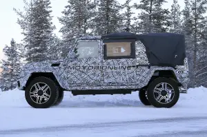 Mercedes Classe G 500 4×4 Pick Up foto spia 17 gennaio 2017 - 3