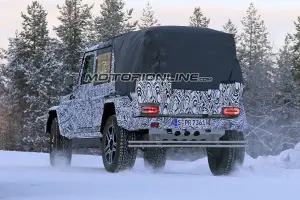 Mercedes Classe G 500 4×4 Pick Up foto spia 17 gennaio 2017 - 5