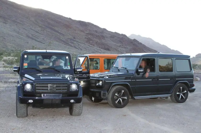 Mercedes Classe G AMG foto spia agosto 2011 - 6