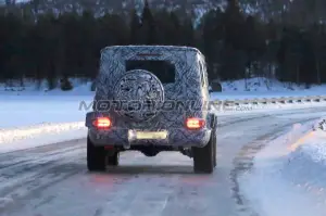 Mercedes Classe G e AMG G 63 - Foto spia 14-12-2016