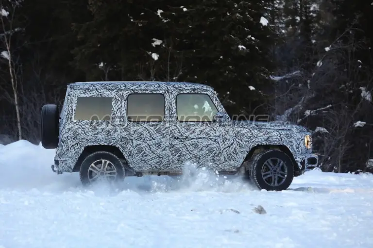 Mercedes Classe G e AMG G 63 - Foto spia 14-12-2016 - 9