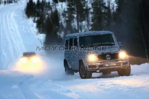 Mercedes Classe G e AMG G 63 - Foto spia 14-12-2016