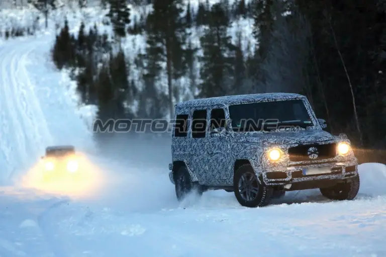 Mercedes Classe G e AMG G 63 - Foto spia 14-12-2016 - 25