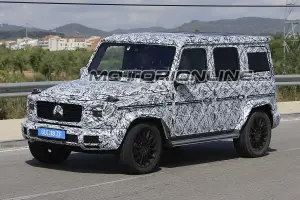 Mercedes Classe G MY 2017 foto spia 25 Maggio 2017