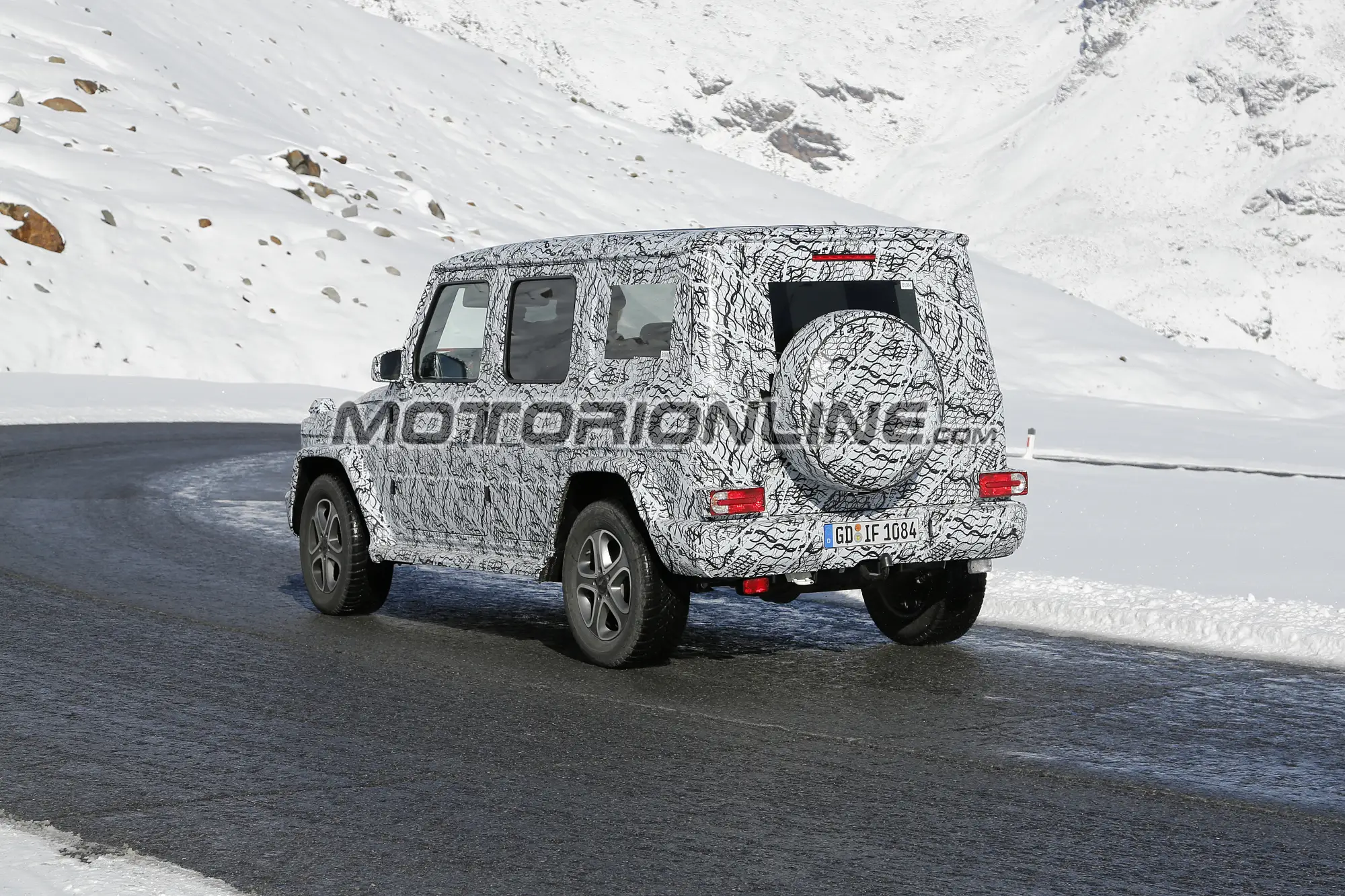 Mercedes Classe G MY 2017 (foto spia) - 8