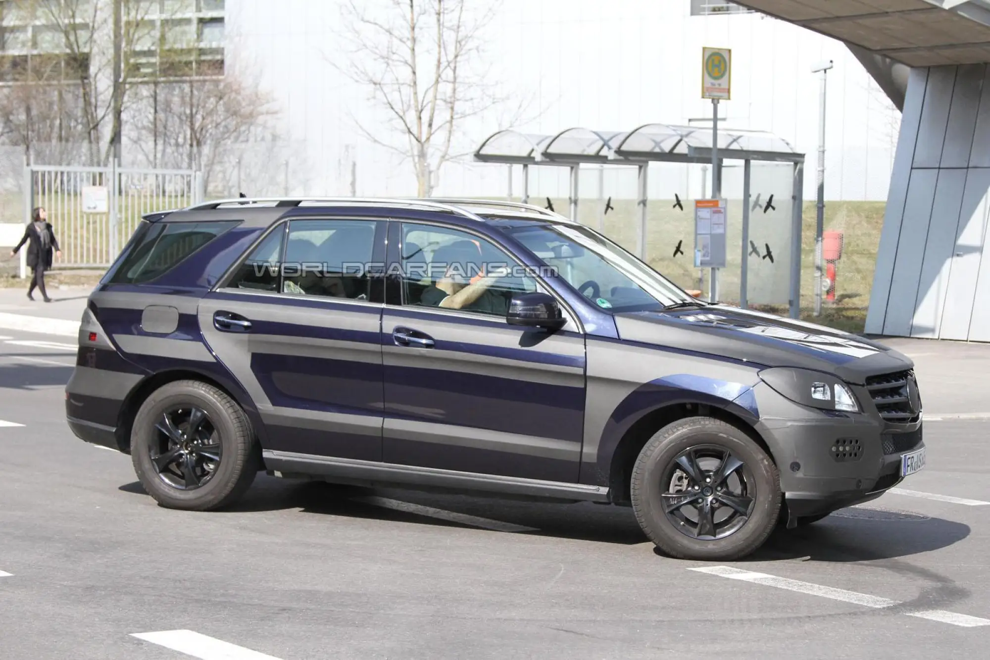 Mercedes Classe M 2012 - Foto spia 24-03-2011 - 6