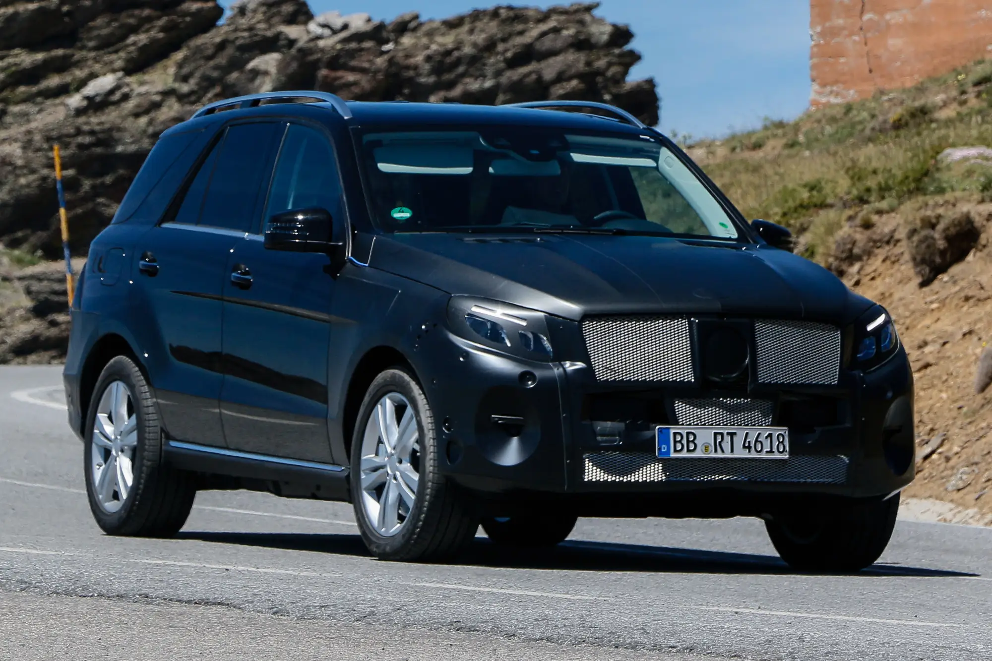 Mercedes Classe M 2016 - Foto spia 10-07-2014 - 2