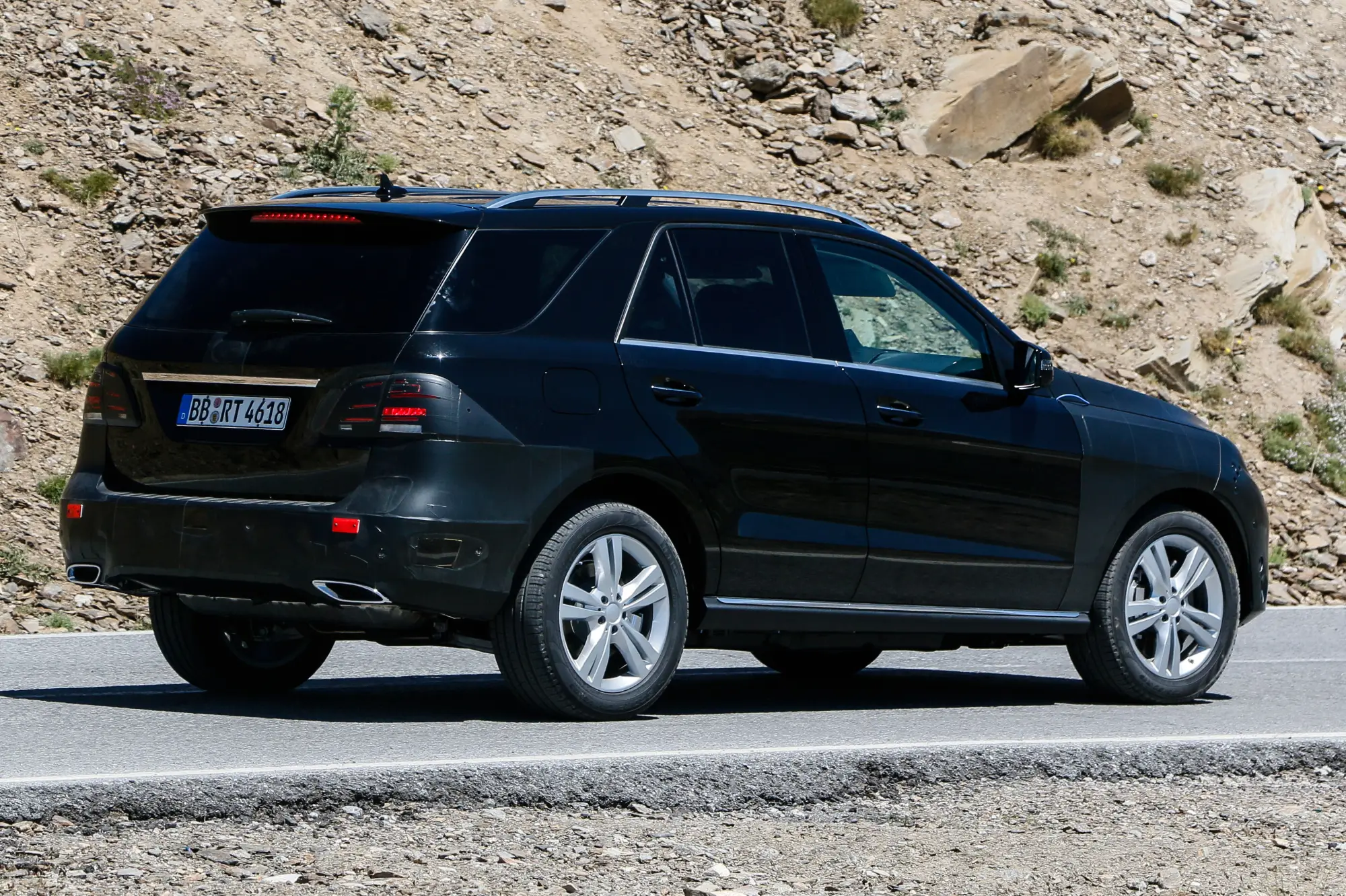 Mercedes Classe M 2016 - Foto spia 10-07-2014 - 5