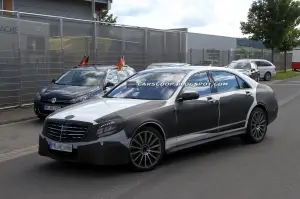 Mercedes Classe S 2013 AMG foto spia giugno 2012