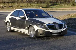 Mercedes Classe S 2013 - Foto spia 10-12-12 - 2