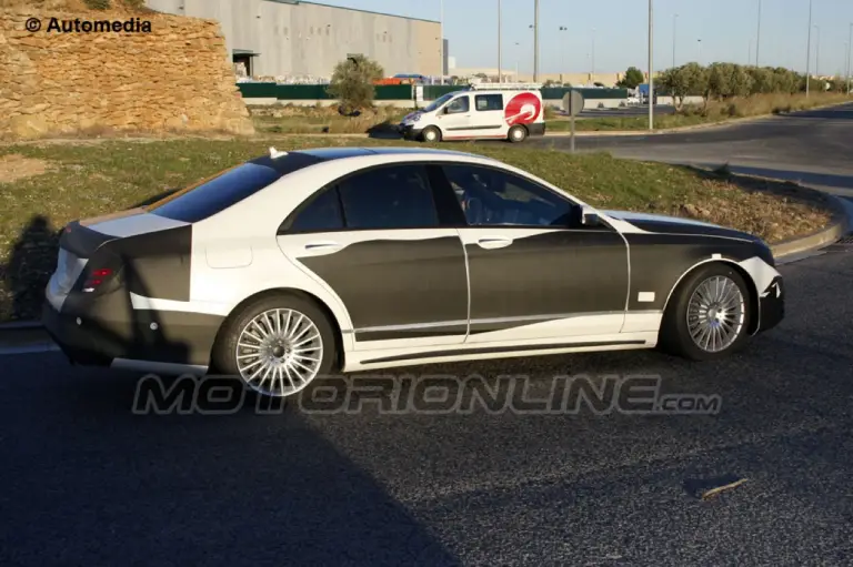 Mercedes Classe S 2013 - Foto spia 10-12-12 - 3