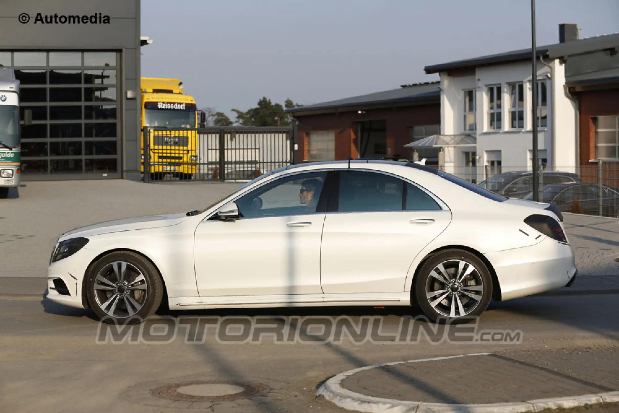 Mercedes Classe S 2013 - Foto spia 26-04-2013 - 4