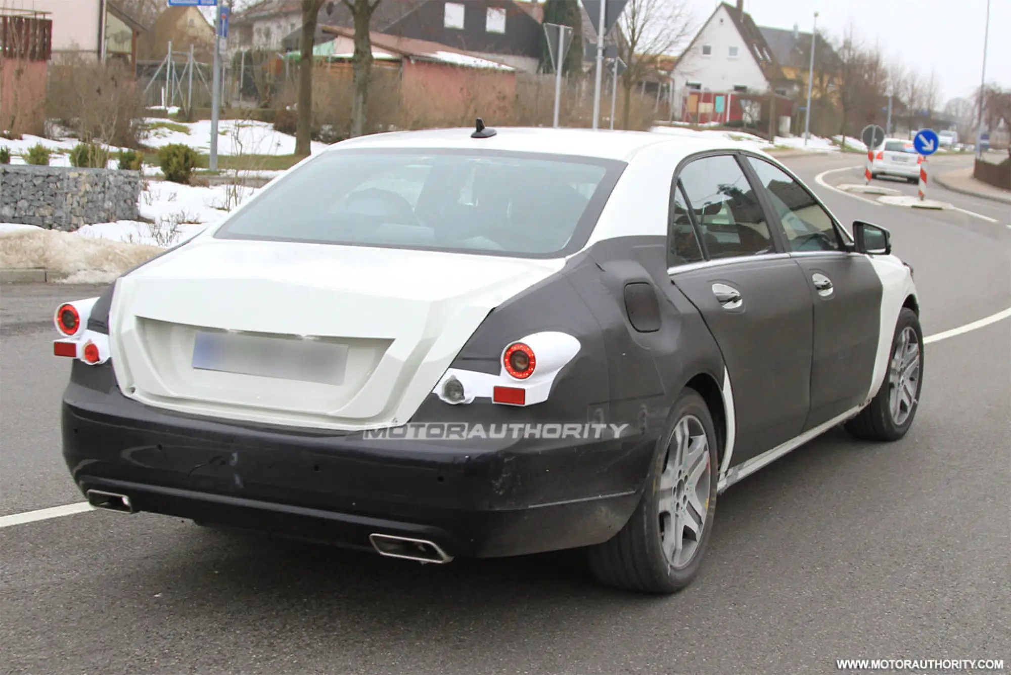 Mercedes Classe S 2013 foto spia - 11