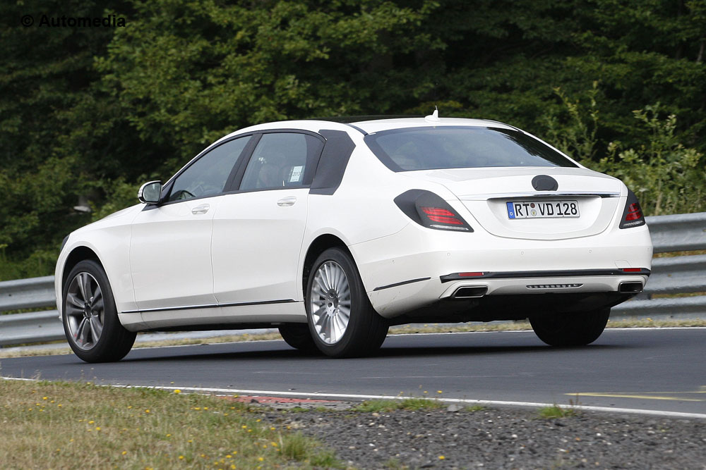 Mercedes Classe S 2014 - Foto spia 05-09-2013