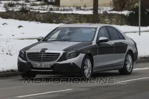 Mercedes Classe S 2014 - Foto spia 29-01-2013