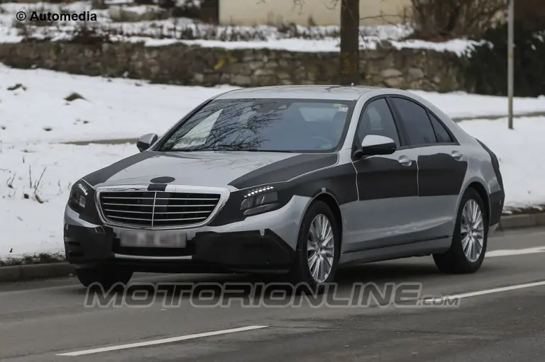 Mercedes Classe S 2014 - Foto spia 29-01-2013 - 1