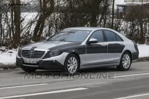 Mercedes Classe S 2014 - Foto spia 29-01-2013