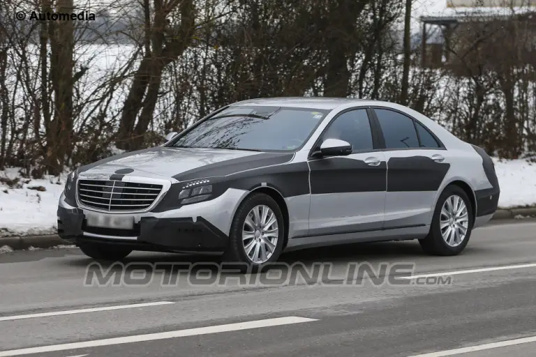 Mercedes Classe S 2014 - Foto spia 29-01-2013 - 2