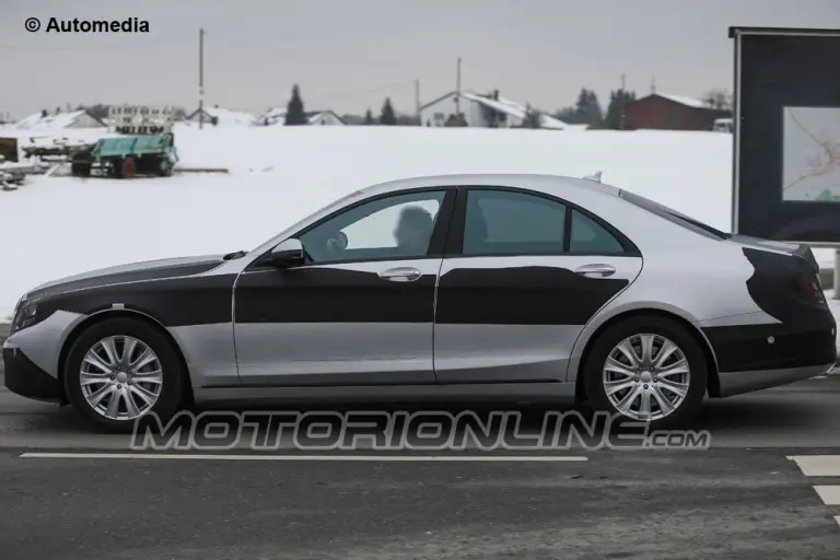 Mercedes Classe S 2014 - Foto spia 29-01-2013 - 3