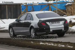 Mercedes Classe S 2014 - Foto spia 29-01-2013