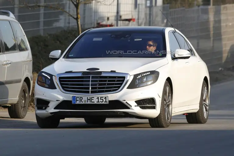 Mercedes Classe S 2014 foto spia - 4