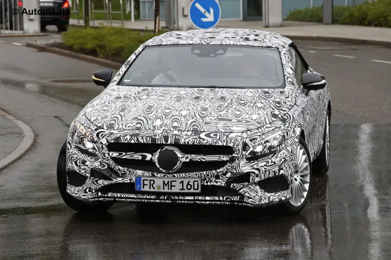 Mercedes Classe S Cabrio - Foto spia 14-08-2014 - 1