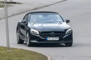 Mercedes Classe S Cabrio - Foto spia 20-02-2015