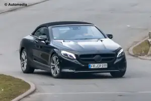 Mercedes Classe S Cabrio - Foto spia 20-02-2015