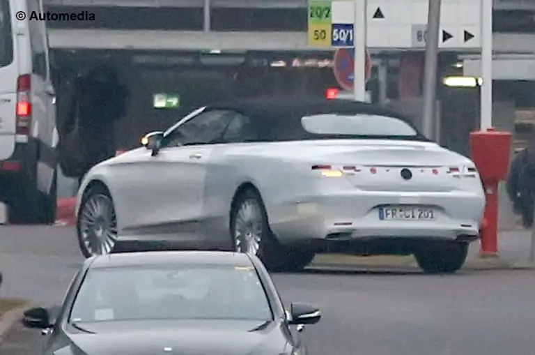 Mercedes Classe S Cabrio - Foto spia 20-02-2015 - 6