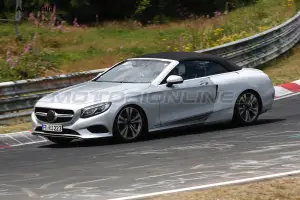 Mercedes Classe S Cabrio - Foto spia 7-7-2015 - 3