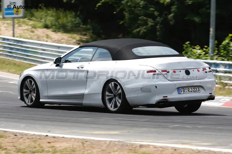 Mercedes Classe S Cabrio - Foto spia 7-7-2015 - 5